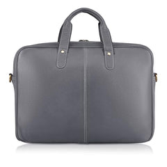 WildHorn Genuine Leather Office Bag for Men | 15.6-Inch Laptop Bag with a Minimalist Design | Professional Leather Bag with Adjustable Straps & Multiple Compartments | 1-Year Warranty
