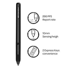 GAOMON ArtPaint AP50 Battery-Free Stylus with 8192 Levels Pen Pressure Only Suitable for GAMON PD1161/PD1561 /PD156 Pro Pen Display
