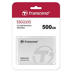 Transcend 250GB 225S 2.5" SATA Internal SSD | SATA III 6Gb/s | 3D NAND Flash | up to 500/330 MB/s | DDR3 DRAM | 3 Yrs Warranty | Fastest Solid State Drive | TS250GSSD225S