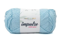 WOAFASHIONS - World of Arts Impulse Hand Knitting & Crochet Yarn, Premium Acrylic, 4 : Medium (Anchor Grey) (100gms / 3.5oz / 200mtr / 218yds)
