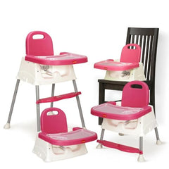 LuvLap 4 in 1 Convertible Baby High Chair with footrest, Convertible to High Chair, Low Chair, & Booster Seat, Essential for Baby Feeding (Green)