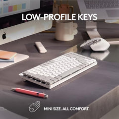 Logitech MX Mechanical Wireless Illuminated Performance Keyboard with Free Adobe Subscription, Linear Switches, Backlit Keys, Bluetooth, USB-C