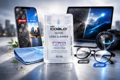 Mr Coblo Pocket Lens Cleaner Spray with Microfiber Cloth