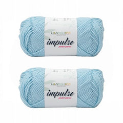 WOAFASHIONS - World of Arts Impulse Hand Knitting & Crochet Yarn, Premium Acrylic, 4 : Medium (Anchor Grey) (100gms / 3.5oz / 200mtr / 218yds)