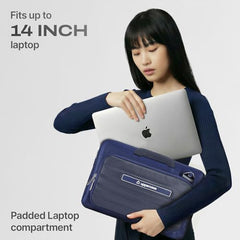 uppercase Node 14 Inch Laptop Sleeve, Protective Laptop Case, Rust