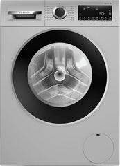Bosch 9KG 5 Star Series 6 Fully-Automatic Front Loading Washing Machine (WGA244ZSIN Silver, AI active water plus, In-Built Heater)