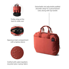 DailyObjects Unisex PET Deep Sea Ambit Messenger Bag (13L) For Office & Daily Use|100% Recycled |Stylish Shoulder Travel Bag |Fit Any Laptop Upto 14 Inch | Adjustable Straps & G-Hook Closure