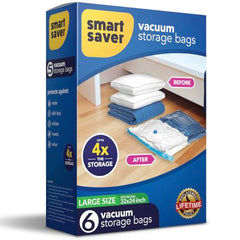 Smart Saver Vacuum Pump for Packing, Electric Pump for Vaccum Storage Bags, Portable Plastic Vacuum Bag Pump for Compression Comforter, Clothing (Storage Bag Not Included)