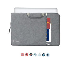 Dyazo Slim 15" to 15.6 Inch Laptop Sleeve, Laptop Cover Case with Handle & Accessories Pocket Universal Compatible for Dell, HP, Lenovo, Asus and All Other Notebook etc. (Grey)