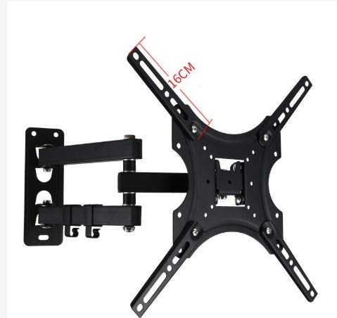 SYGA Universal TV Wall Mount Bracket Swivel Fixed Flat Panel TV Stand Holder Frame for 32-55 Inch LCD LED TV Monitor Bearing