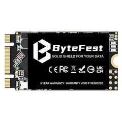 ByteFest SSD 64GB M.2 2242 NGFF SATA III 6 Gb/s Internal Solid State Drive(22x42mm), High Performance, 3D NAND, Upgrade Storage for Laptop and Desktop