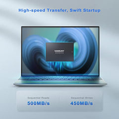 Vansuny 240GB SATA III SSD Internal Solid State Drive 2.5” Internal Drive Advanced 3D NAND Flash Up to 500MB/s SSD Hard Drive for PC Laptop