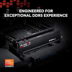 G.Skill Flare X5 AMD Expo 32GB (2 * 16GB) DDR5 6000 MHz CL36-36-36-96 1.35V Desktop Memory RAM - F5-6000J3636F16GX2-FX5
