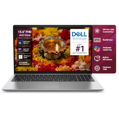 Dell 15 AI Powered Laptop, Intel® Core™ Ultra 5 225H Processor, 16GB DDR5 RAM, 512GB SSD, 15.6" FHD Anti-Glare Display, Dedicated Copilot Key + Backlit Keyboard, Silver,Win 11 Home + MSO H&S'24,1.66kg