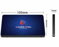 Gamerking SSD M.2 2242 1TB NGFF Internal Solid State Drive High Performance Hard Drive for Desktop Laptop SATA III 6Gb/s M2 SSD (1TB, M.2 2242)