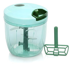 Plastic Manual Vegetable Chopper for Kitchen, Vegetable Cutter for Kitchen, Onion Cutter, Onion Chopper (Multi Colour) (1000 ml) (Gray)
