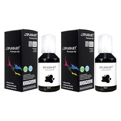 Splashjet 005 Compatible Refill Ink for Epson M1100, M1120, M1140, M1170, M1180, M2140, M2170, M3140, M3170, M3180 Printer - Ink Bottle for Epson 005 Ink Code (120gm x 2 Black Ink) Bottle – 502721