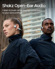 SHOKZ OpenRun Pro 2 Bone Conduction Sports Headphones, Black