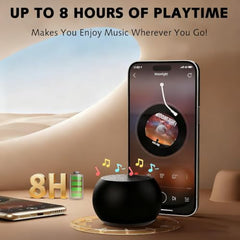 Portable Mini Bluetooth 5.3 Speaker with Stereo Sound and Deep Bass