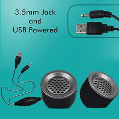 Zebronics Zeb-Pluto 2.0 Multimedia Speaker with Aux Connectivity,USB Powered and Volume Control