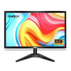 FRONTECH Ultima Series 24 Inch Curved LED Monitor, Refresh Rate 100Hz, 3500R Curve, Full HD 1080p, Built in Speaker, Bezel Less Design, HDMI & VGA Ports, 3 Years Warranty (MON-0088, White)