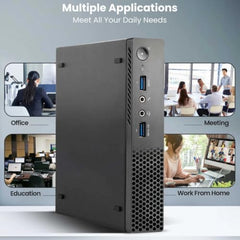 Mini Desktop Computer Quad Core 3.4GHz, 8GB RAM 256GB SSD, 6 Month Warranty