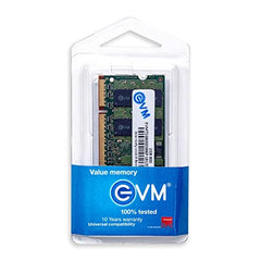 EVM 2GB DDR2 Desktop RAM Memory | 800MHz | PC2-6400 | Long-DIMM | 240-Pin | CL5 | 1.8V Low Voltage | Single Channel | Intel & AMD Compatible | Stable Performance | 10 Year Warranty (EVMT2G8000U86P)