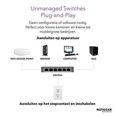 Netgear GS305P 5 Port Gigabit PoE Switch Latest Version