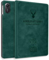 Robustrion Cover for Redmi Pad 2 11 inch Cover Case, Deer Pattern Flip Stand Cover Case for Redmi Pad 2 11 inch Tablet [Auto Sleep/Wake Support] - Black