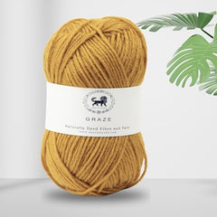 Nestnhaven Acrowools Graze Hand Knitting and Crochet Yarn. Pack of 1 Ball - 100gms. Shade no - NNHG001 (Berry Purple)