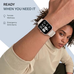 boAt Storm Blaze Smartwatch in Premium Metal Finish with Advanced BT Calling, Functional Crown, 1.83'' (4.64 cm) HD Display, IP68 Waterproof, HR, Sleep, Stress & SPO₂ Tracking, SOS (Cool Grey)
