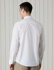 Amazon Brand - Symbol Men's Pack of 2 Cotton Casual Shirt| Regular Fit | Plain | Full Sleeve | Available in Plus Sizes