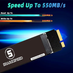 M.2 2230 SSD 1TB NVMe SHARKSPEED PCIe Gen4.0X4 Internal Solid State Drive 30mm, Gaming SSD Compatible with Steam Deck, Microsoft Surface pro7+/proX/laptop3/laptop4/laptop Go Ultrabook