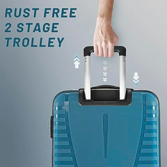 Aristocrat Airpro Set of 3 (Cabin+Medium+Large) Trolley Bags, Jet Black
