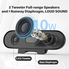 Computer Speakers for Desktop PC, USB Monitor Speakers for Mac Windows