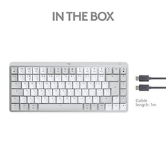 Logitech MX Mechanical Wireless Illuminated Performance Keyboard with Free Adobe Subscription, Linear Switches, Backlit Keys, Bluetooth, USB-C