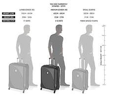 American Tourister PP Liftoff+ Trolley Bag with TSA Lock & 8 Wheel, Hard Check-in Suitcase for Travel with Double Wheel, Seafoam Blue, 55,67,79 cm (Small +Medium +Large), Set of 3Pc (ME5 (4) 11 904)