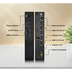 Mini Desktop Computer Quad Core 3.4GHz, 8GB RAM 256GB SSD, 6 Month Warranty