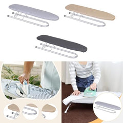 SNAPPSY Foldable Sleeve Ironing Board Sleeve Cuffs and Collars Handling Space Saving Gray