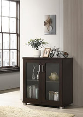 DeckUp Uniti Engineered Wood Book Shelf and Display Unit (Dark Wenge, Matte Finish)