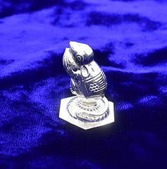KMJ Pure Silver Mouse for ganpati, mushak, ganeshji ki savari for Home and Gifting Purpose (wt. 7 Grams)