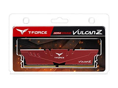 TeamGroup T-Force Vulcan Z 8GB 3200MHz (3200MT/s) CL16 Grey DDR4 UDIMM Desktop Gaming Memory, Metal Heatsink, Supports XMP 2.0, Compatible with Intel/AMD CPU, High Performance, Low Latency RAM Module