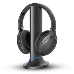 Avantree Opera 35Hrs Comfortable Wireless Headphones for TV Watching with Bluetooth 5.0 Transmitter & Charging Stand, Clear Dialogue Mode, Passthrough, High Volume for Seniors, 164FT Long Range