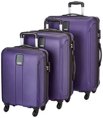 Safari Thorium Neo 8 Wheels Spinner Set of 3 Trolley Bags, Hard Case Polycarbonate, 360° Wheeling Carry on & Check-in Luggage for Men & Women, Suitcase for Travel, Trolley Bags for Travel, Dusk Green