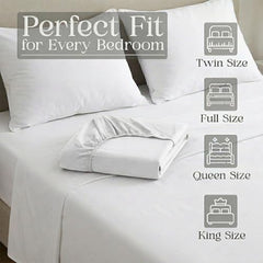 Utopia Bedding Waterproof Mattress Protector, Cotton Terry Fabric, King Size, Brown, Breathable & Elastic Fitted