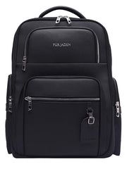 FUR JADEN Structured Smart Tech Backpack I 15.6 Inch Laptop Compartment with In-Built Tablet Sleeve I USB-C and USB-A Charging Port I Anti-Theft Pocket I Ventilated, Padded & Ergonomic (ClarkKent)