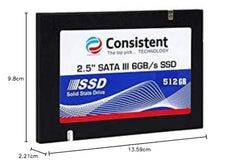 Consistent S6 SSD 512GB (CTSSD512S6)