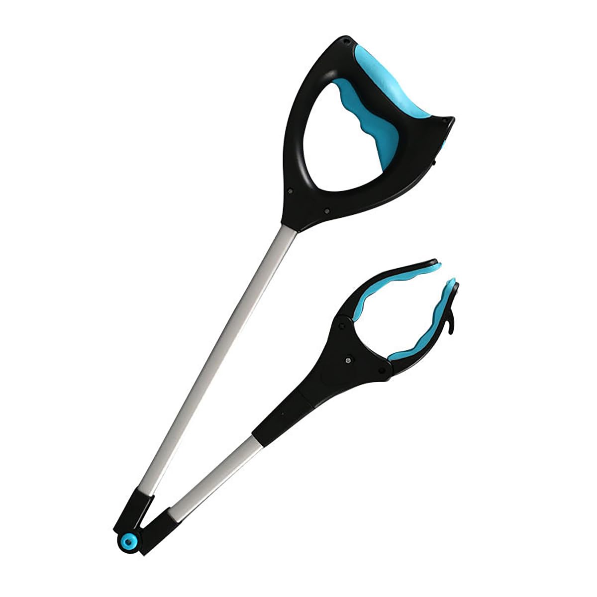 SYGA 1 Piece Extending Kitchen Picker Claw Pick Up Rubbish Helping Hand Tool Garbage Picker(Blue)