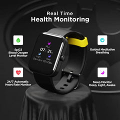 boAt Ultima Regal w/ 2.01”(5.10 cm) Crystal-Clear AMOLED Display, 1000 NITS Brightness,Premium Metal Body, Functional Crown, 100+ Sports Modes, Fitness Smart Watch for Men & Women (Steel Black)