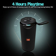 MAKPOWER BEAT Box 10W Bluetooth Speaker - Wireless, Portable, Premium Bass, 4 Hours Playtime, Built-in Mic, TF/USB Support - Perfect for Outdoor, Home, Travel & Parties (Green)